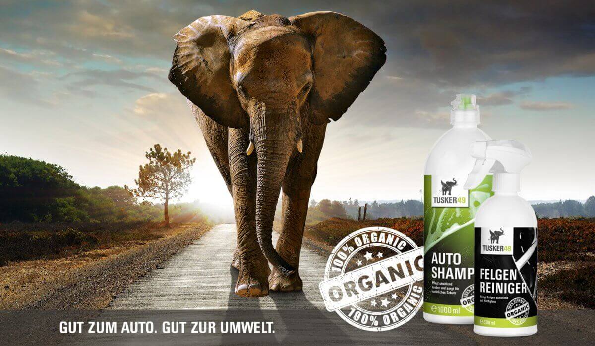 TUSKER49 Bio Autopflegeserie